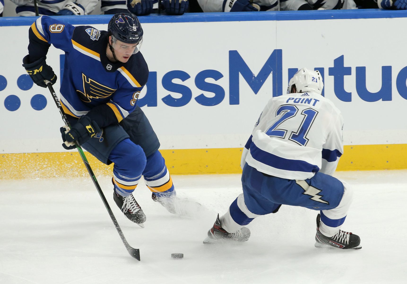 Blues host Lightning